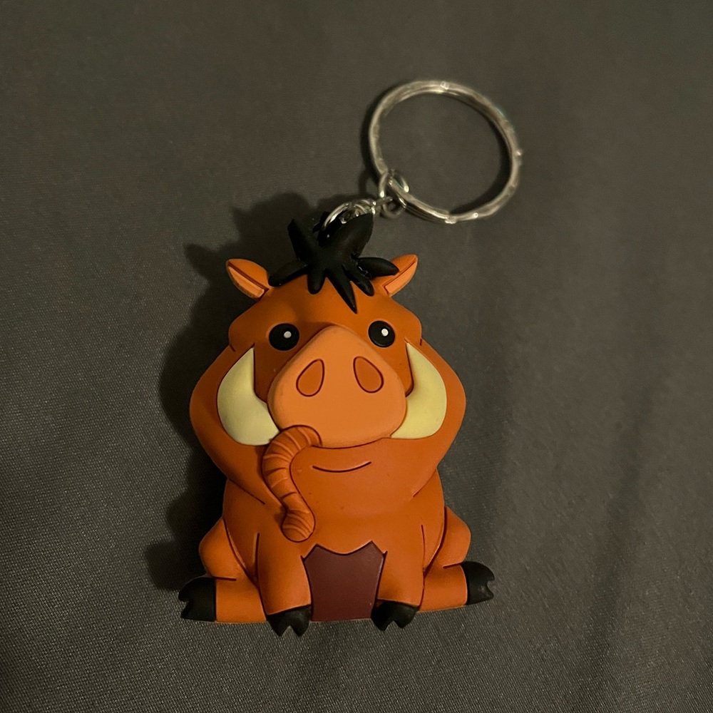 Disney Series 5 Blind Bag The Lion King Pumbaa Figurative Keychain Collectible